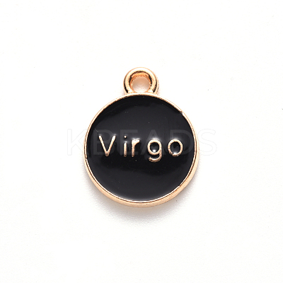 Alloy Enamel Pendants ENAM-SZ0001-28C-B-1