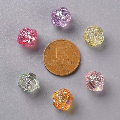 Transparent Acrylic Beads X-TACR-S154-33C-1