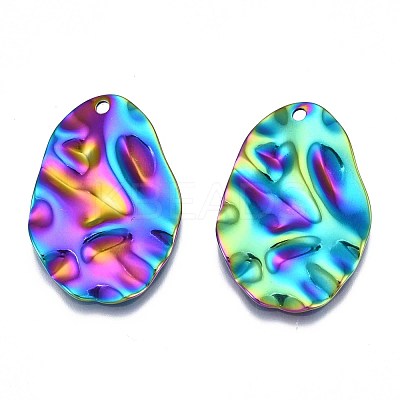 201 Stainless Steel Pendants STAS-S119-065-1