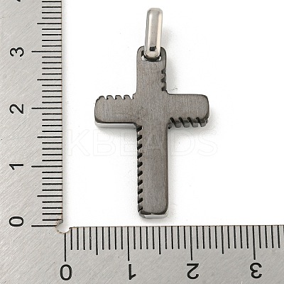 304 Stainless Steel Pendants STAS-F307-12EB-1