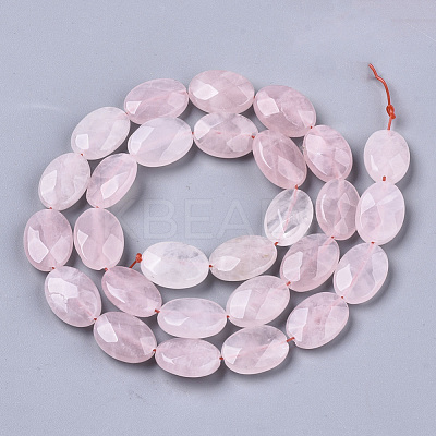 Natural Rose Quartz Beads Strands G-N0325-09A-01-1