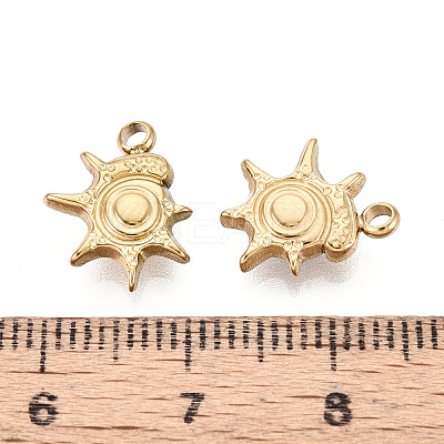 304 Stainless Steel Charms STAS-T067-92G-1