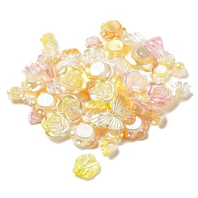 Opaque Acrylic Beads OACR-H039-03C-1
