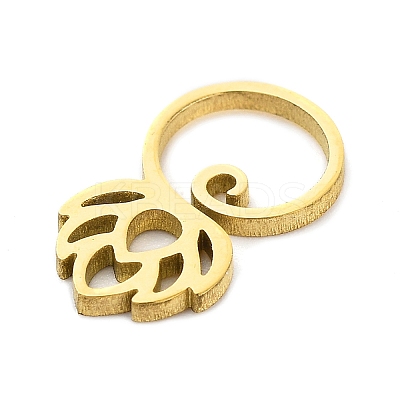 304 Stainless Steel Charms LS-STAS-D036-01G-1