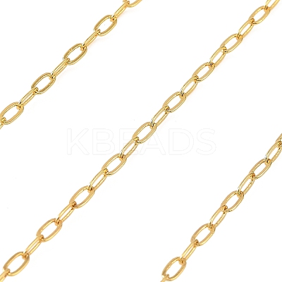 Brass Cable Chains CHC-H111-02G-01-1