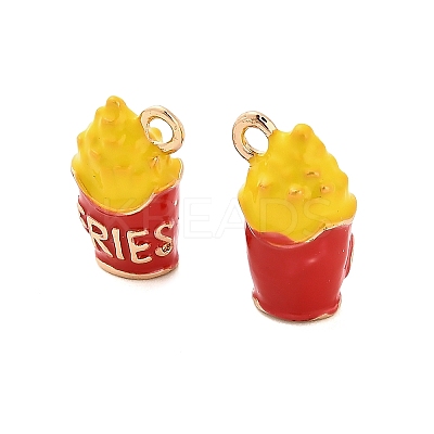 Alloy Enamel Pendants PALLOY-R155-01G-M-1