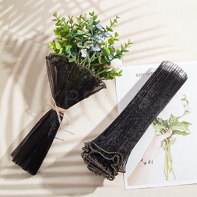 Pleated Gauze Yarn Flower Bouquets Wrapping Packaging OP-GF0001-01B-1