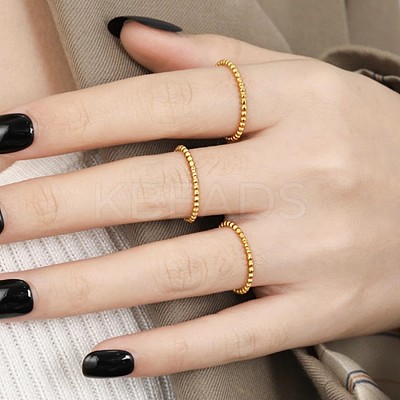 304 Stainless Steel Finger Rings for Couple FS-WG36BBF-04-1