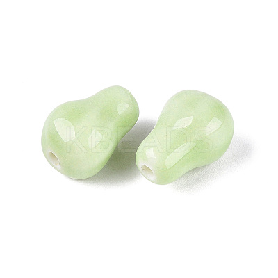 Handmade Porcelain Beads PORC-Q008-05I-1