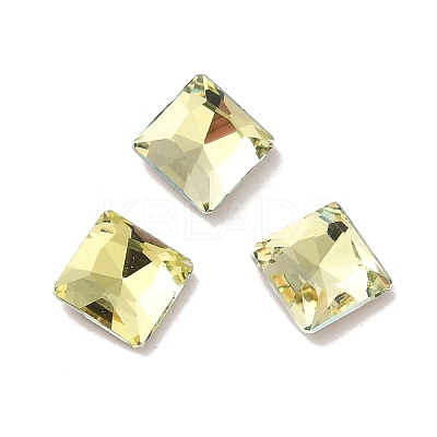 Glass Rhinestone Cabochons RGLA-P037-06B-D-1