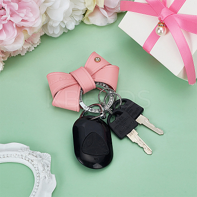 Bowknot Keychain Making Kit DIY-FG0007-48-1