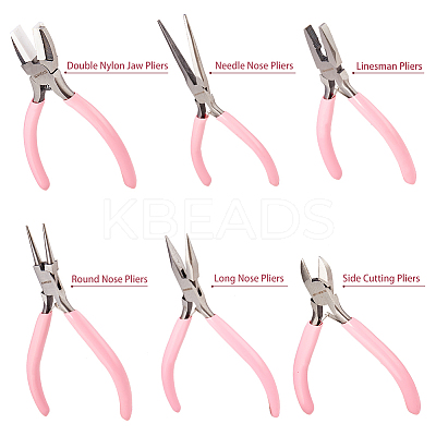 45# Carbon Steel Jewelry Plier Sets PT-SC0001-09-1