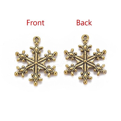 Zinc Tibetan Style Alloy Pendants X-TIBEP-12740-AG-LF-1