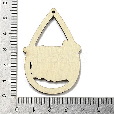Wood Pendants WOOD-M012-01C-1