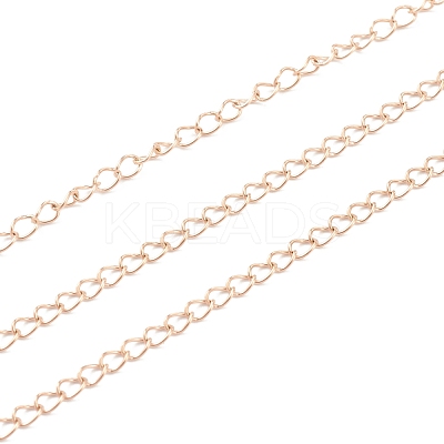 PVD Vacuum Plating 304 Stainless Steel Curb Chain STAS-B020-05RG-1
