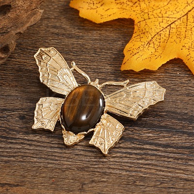 Butterfly Resin Brooch Pin PW-WG43811-01-1