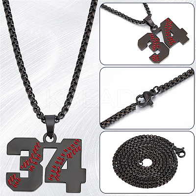 667 Stainless Steel Box Chain Necklaces NJEW-BBC0001-35A-EB-1