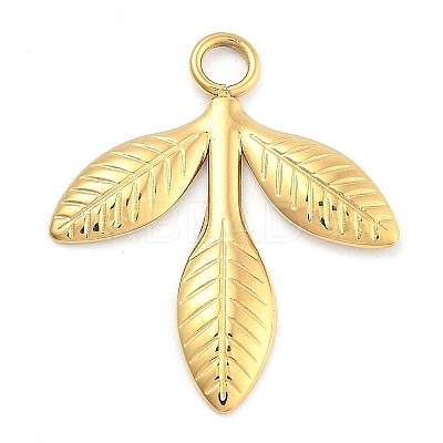 Ion Plating(IP) 304 Stainless Steel Pendants STAS-P379-05E-G-1