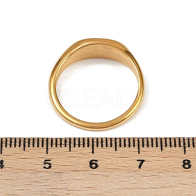 304 Stainless Steel Plain Band Finger Rings RJEW-P153-03G-02-1