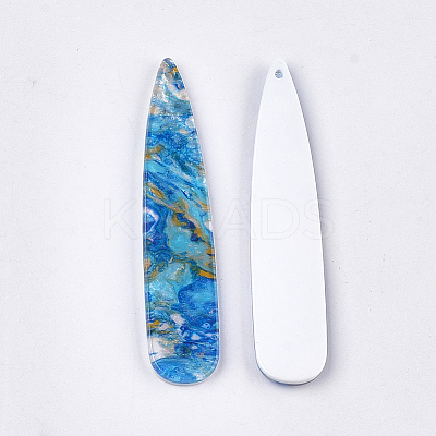 Cellulose Acetate(Resin) Big Pendants LS-X-KY-T008-14K-1