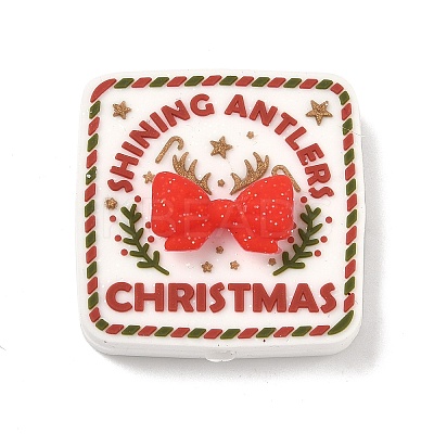 Christmas Silicone Beads SIL-C011-02E-1