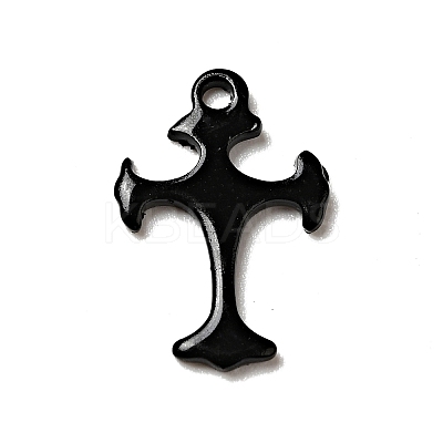 Spray Painted 201 Stainless Steel Charms STAS-G304-26-1