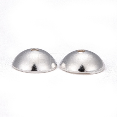 201 Stainless Steel Bead Caps STAS-F040-20A-S-1