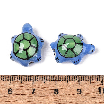 Handmade Porcelain Beads PORC-T133-15B-1