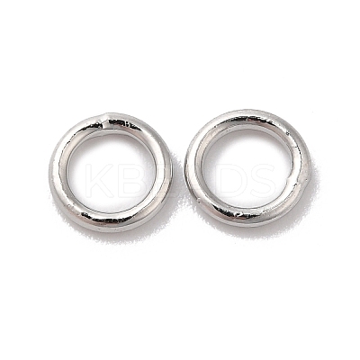 Brass Soldered Closed Jump Rings KK-G465-26P-1