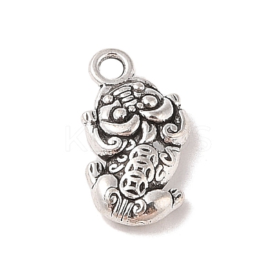Tibetan Style Alloy Pendant TIBE-Q090-15AS-1