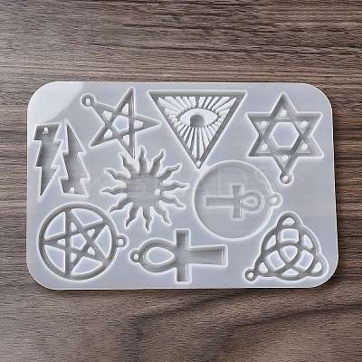 DIY Pendant Silicone Molds DIY-I102-06-1