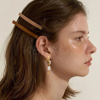 20Pcs 5 Colors Brass Clip-on Earring Findings KK-SP0002-52-1