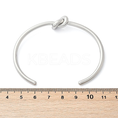 304 Stainless Steel Cuff Bangles for Women BJEW-C088-04P-1