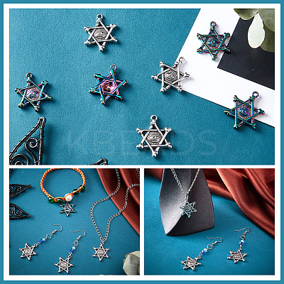20Pcs 2 Colors Alloy Pendants FIND-PH0003-53-1