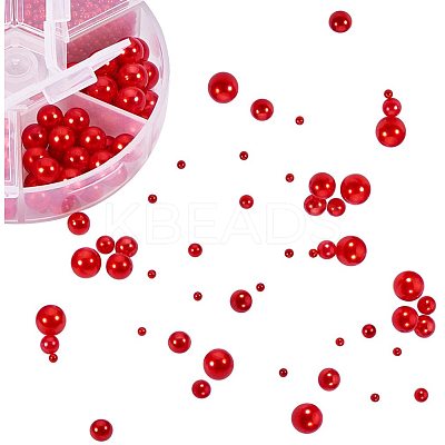 Imitation Pearl Acrylic Beads OACR-PH0001-05-WH-1