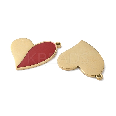 Ion Plating(IP) 304 Stainless Steel Pendants STAS-C083-05G-01-1