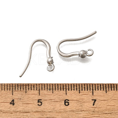304 Stainless Steel Rhinestone Earring Hooks STAS-D310-01P-04-1