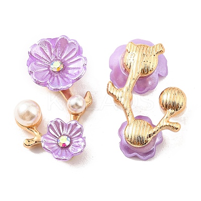 Zinc Alloy Cabochons FIND-C035-01G-06-1