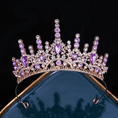 Alloy Rhinestone Hair Bands PW-WG6C49D-07-1