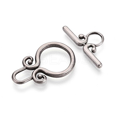 304 Stainless Steel Toggle Clasps PW-WG419A3-02-1