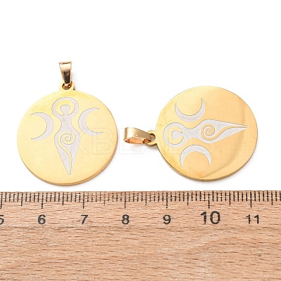 201 Stainless Steel Pendants SA-Z001-11G-1