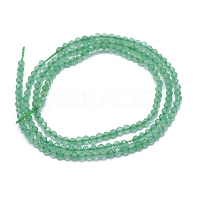 Natural Dyed & Heated Green Onyx Agate Beads Strands G-G792-41-1