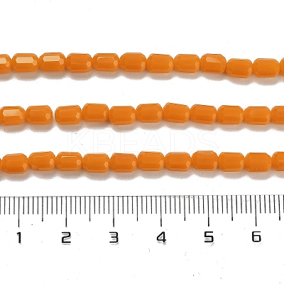 Opaque Glass Beads Strands GLAA-G112-04L-1