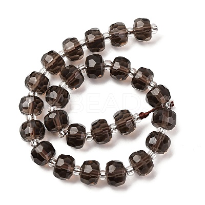 Natural Ice Obsidian Beads Strands G-N327-08Z-1
