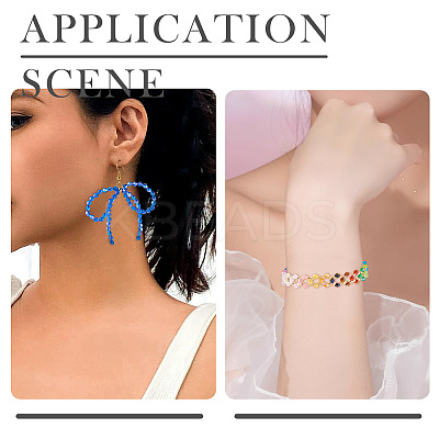 2250Pcs 15 Colors Bicone AB Color Plated Eco-Friendly Transparent Acrylic Beads TACR-TA0001-51-1