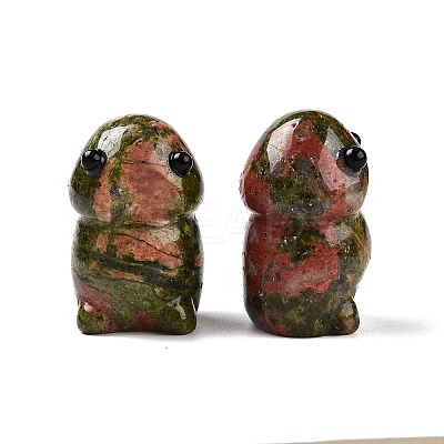 Natural Unakite Monster Figurines DJEW-N003-01E-1