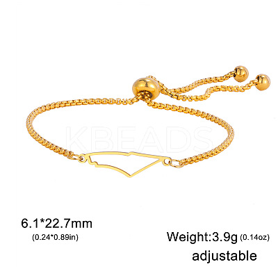 304 Stainless Steel Slider Bracelets FS-WG1ED05-05-1