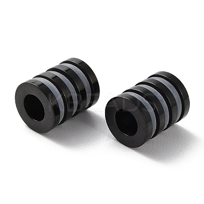 Ion Plating(IP) 303 Stainless Steel European Beads STAS-E454-45B-1