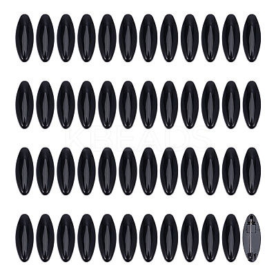 48Pcs Resin Safety Pin Brooches JEWB-OC0001-11B-1