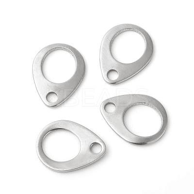 Tarnish Resistant 201 Stainless Steel Chain Tabs STAS-F192-029P-1